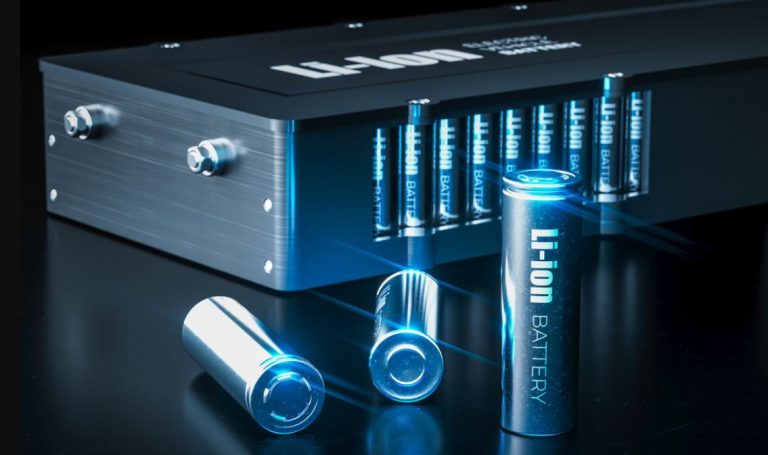 lithium-ion batteries illustration