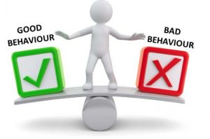 good versus bad behaviour