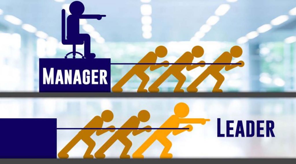 The difference between a manager and a leader